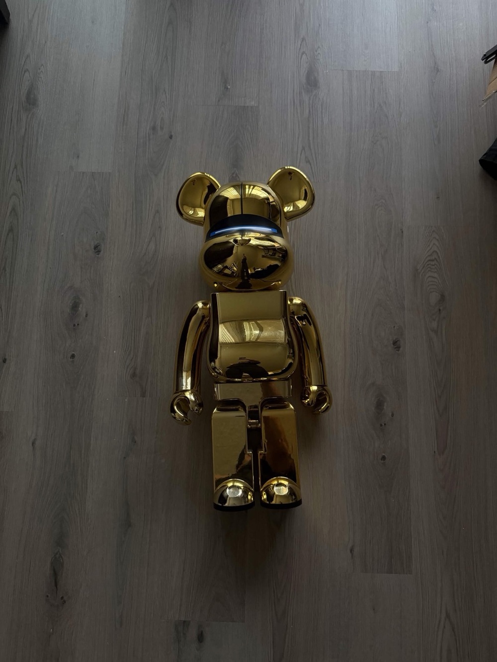 Soryama 1000% Bearbrick Metallic Gold Collectible Figure